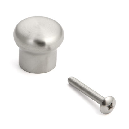 Bouton de meuble en acier inoxydable super léger SUS304, 22 mm (0,9 ») RSS-25S. Bouton de meuble exclusif en acier inoxydable super léger en acier inoxydable V2A, satin mat, pour avion privé, camping-car, bateau, environnement humide, par Sugatsune /