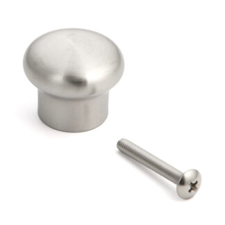 Bouton de meuble en acier inoxydable super léger SUS304, 23 mm (1 ») RSS-30S. Bouton de meuble exclusif en acier inoxydable super léger en acier inoxydable V2A, satin mat, pour avion privé, camping-car, bateau, environnement humide, par Sugatsune / L