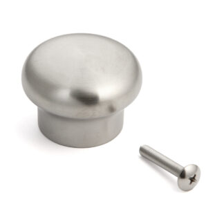 Bouton de meuble en acier inoxydable super léger SUS304, 34mm (1.4 ») RSS-50S. Bouton de meuble exclusif en acier inoxydable super léger en acier inoxydable V2A, satin mat, pour avion privé, camping-car, bateau, environnement humide, par Sugatsune / 