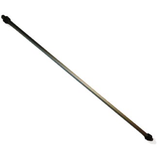 Kit comprenant une traverse de 1090 mm à couper à longueur et 2 manchons coulissants pour les ferrures d'abattants GRASS® / Hetal Kinvaro S-35 et L-80