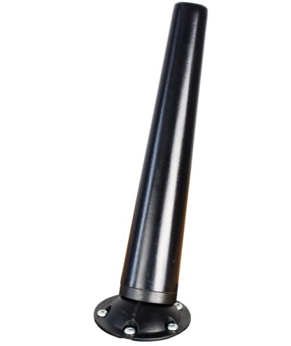 4 pièces Système de montage de base de table stable avec angle d’inclinaison réglable, pour filetages M8, en acier inoxydable, surface : noir, 06.11.200. Fixation de pied de meuble pour pieds d’armoire, pieds de meubles, pieds de table et bien plus e – Image 2
