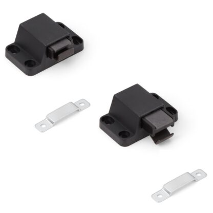 2 pièces de loquet à ressort Mini-Latch loquet à pression pour portes sans poignée, non magnétique PR-21P de SUGATSUNE / Lamp (Japon)