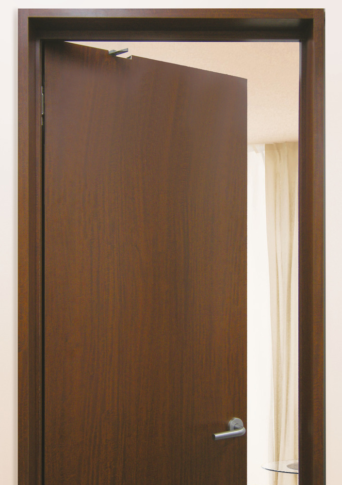 Amortisseur invisible pour portes intérieures affleurantes jusqu'à 100 kg. Système de fermeture en douceur pour portes en bois LDD-V100 de Sugatsune / LAMP® (Japon) – Image 2