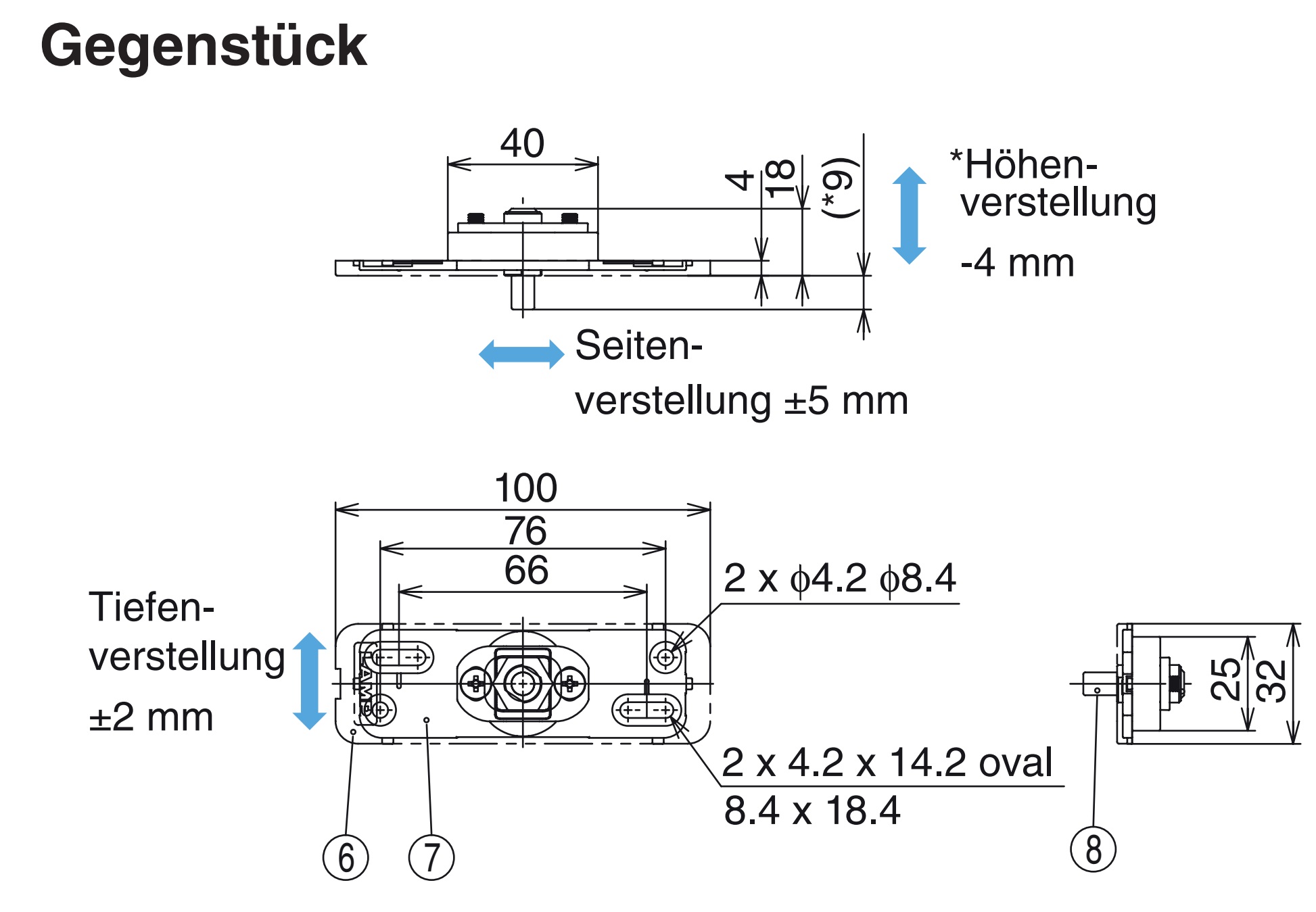 Amortisseur invisible pour portes intérieures affleurantes jusqu'à 100 kg. Système de fermeture en douceur pour portes en bois LDD-V100 de Sugatsune / LAMP® (Japon) – Image 8