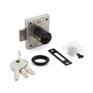 Serrure d’armoire, à clé équivalente 7810-24BL-D, par Sugatsune / LAMP (Japon)