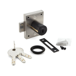 Serrure d’armoire, à clé similaire 7810-30BL-D, par Sugatsune / LAMP (Japon)