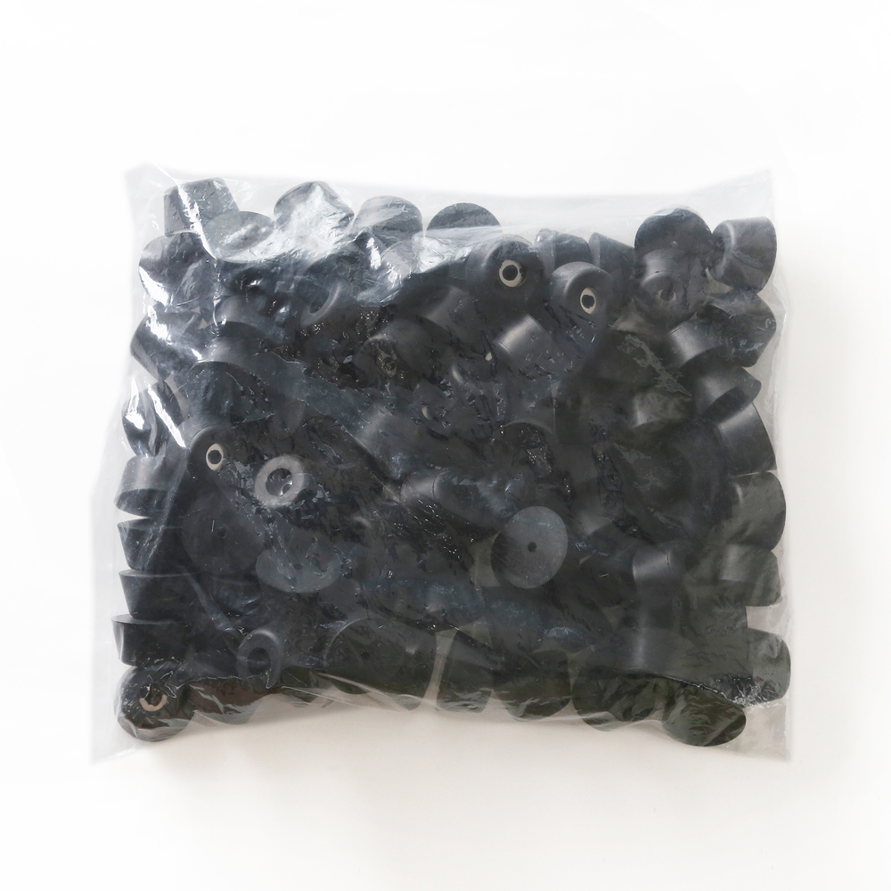 Pied réglable, caoutchouc, pack de 100 K-40-P100, par Sugatsune / LAMP (Japon) – Image 2