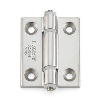 Charnière, pour profil aluminium, toutes deux B30 mm AS-HG-SUS-M3030, par Sugatsune / LAMP (Japon)