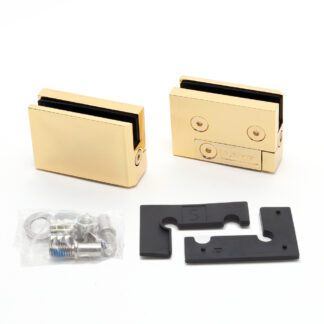 Charnière de porte vitrée, encastrée GS-GH5-GP, par Sugatsune / LAMP (Japon)