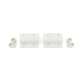 Mini charnière, amorti HG-JHM9-S-WT, par Sugatsune / LAMP (Japon)