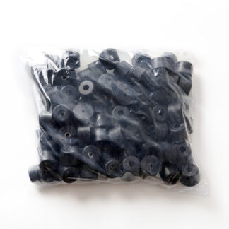 Pied réglable, caoutchouc, pack de 100 K-38-P100, par Sugatsune / LAMP (Japon)