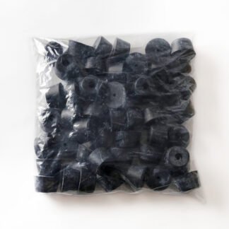 Pied réglable, caoutchouc, pack de 50 K-45-P50, par Sugatsune / LAMP (Japon)