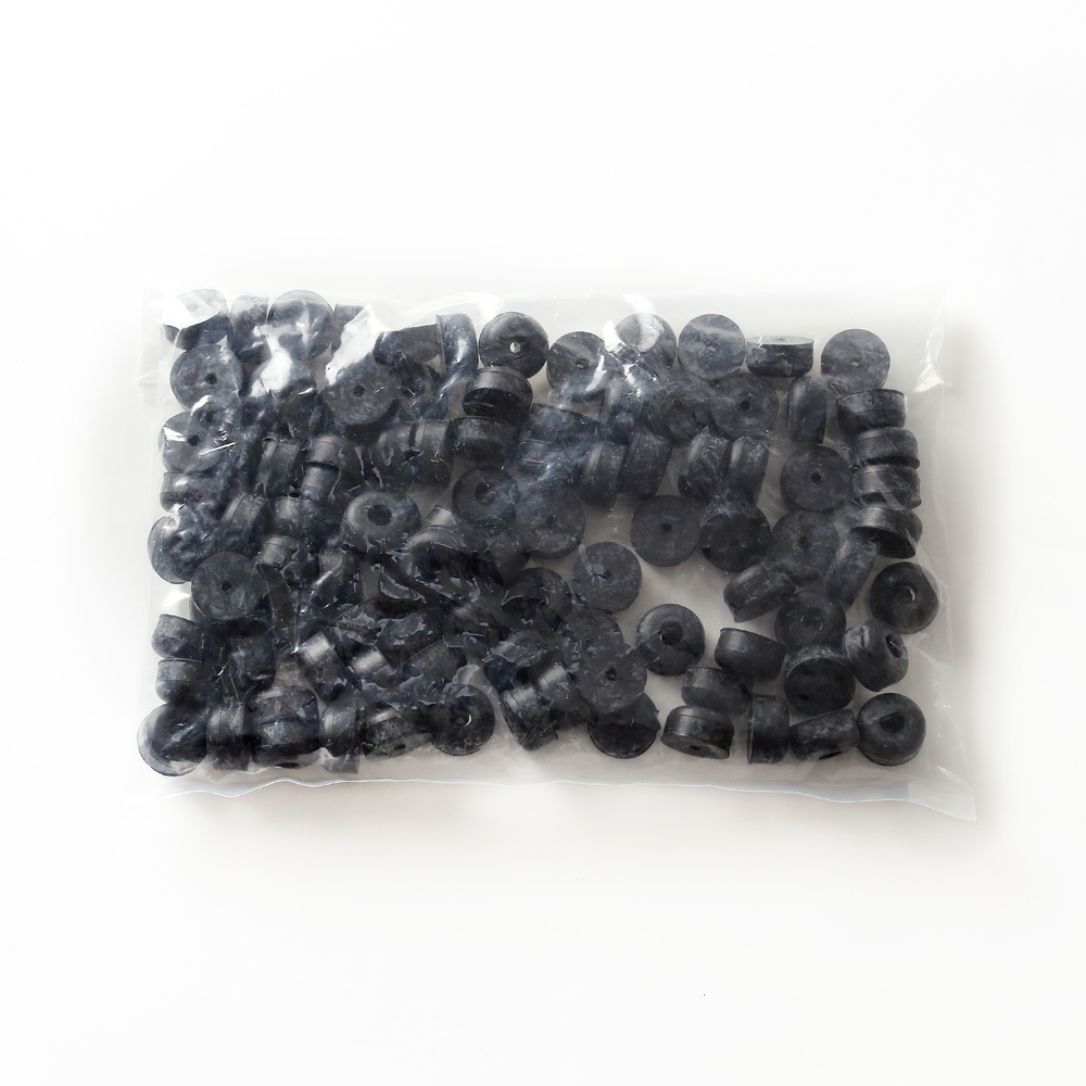 Pied réglable, caoutchouc, pack de 100 SK-1910-P100, par Sugatsune / LAMP (Japon)