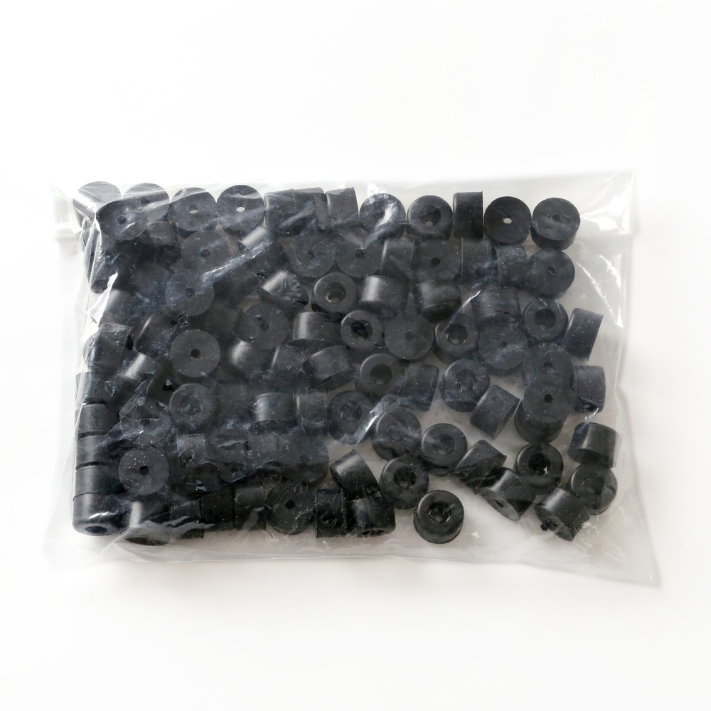 Pied réglable, caoutchouc, pack de 100 SK-1912-P100, par Sugatsune / LAMP (Japon)