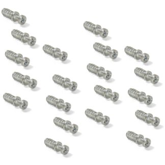 20 pièces de boulon de liaison robuste pour alésage ⌀6 mm, en Zamak, 8 mm (5/16"), 8084001. Goupille excentrique robuste pour l’assemblage de meubles et bien plus encore, par EMUCA