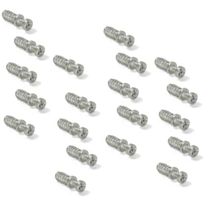 20 pièces de boulon de liaison robuste pour alésage ⌀6 mm, en Zamak, 8 mm (5/16"), 8084001. Goupille excentrique robuste pour l’assemblage de meubles et bien plus encore, par EMUCA