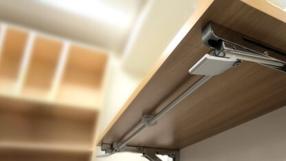Bielle pratique, version : pour trois supports repliables, EB-907561 et EB-907572. Levier de connexion à une main pour Robust Soft de ROCA et console rabattable EB-DA, par Sugatsune / LAMP® (Japon) – Image 6