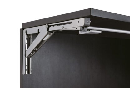 Bielle pratique, version : pour trois supports repliables, EB-907561 et EB-907572. Levier de connexion à une main pour Robust Soft de ROCA et console rabattable EB-DA, par Sugatsune / LAMP® (Japon) – Image 5
