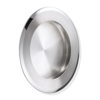 Poignée coquille en acier inoxydable ZweiL®, 125 mm (5″) ZL-2501-125. Poignée coquille de haute qualité, solide et élégante en acier inoxydable V4A (SUS316) le plus fin pour un design intérieur exclusif et des installations de haute qualité de Sugatsune / LAMP® (Japon)