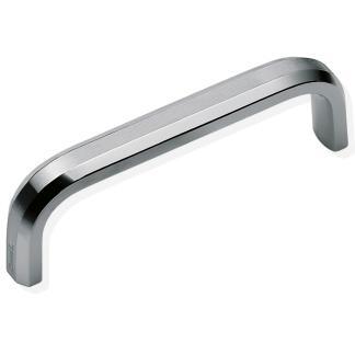 Poignée de meuble en acier inoxydable ZweiL®, 138 mm, ZL-2002-128. Poignée de meuble en acier inoxydable V4A (SUS316) le plus fin pour un design intérieur exclusif et un mobilier de haute qualité de Sugatsune / LAMP® (Japon)