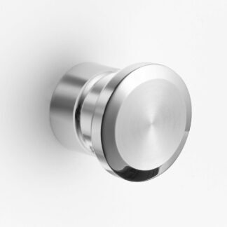 Bouton de meuble en acier inoxydable ZweiL®, 26 mm (1,1″) ZL-1906-28. Bouton de poignée de porte de haute qualité, solide et élégant pour portes en bois et portes en verre fabriqué à partir du meilleur acier inoxydable V4A (SUS316) pour un design intérieur exclusif et des installations de haute qualité de Sugatsune / LAMP® (Japon)