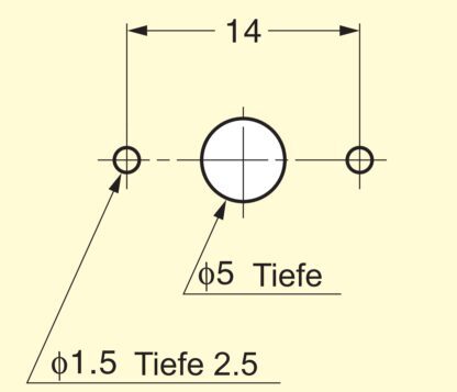 Bouton de meuble en acier inoxydable ZweiL®, 48 mm (1,9″) ZL-1910. Bouton de poignée de meuble solide de haute qualité fabriqué à partir du meilleur acier inoxydable V4A (SUS316) pour un design intérieur exclusif et un mobilier de haute qualité de Sugatsune / LAMP® (Japon) – Image 2